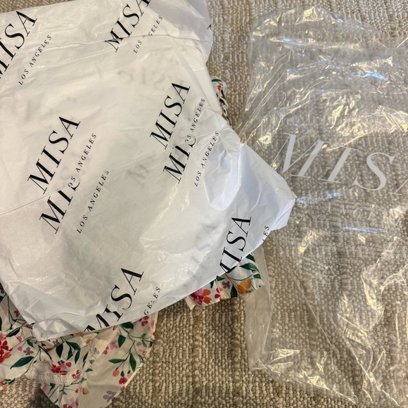 NWT MISA Los Angeles Iliana Dress in Spring Ditsy | XXS - Picture 9 of 9